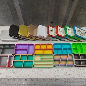 Lot of 10 #3 Seven Star Altoids Tin Tray Insert Organizer