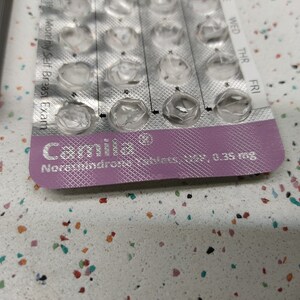 Camila Birth Control Tab Sheet Container Protector Sleeve Dispenser - Etsy