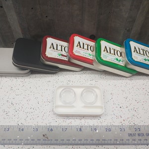Seven Star Altoids Tin Tray Insert Organizer Discreet Jar Station Kit / Tools Box Gift Idea with 5ml Jars
