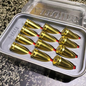 9mm Ammo Organizer – Seven Star Altoids Tin Insert, USA Made