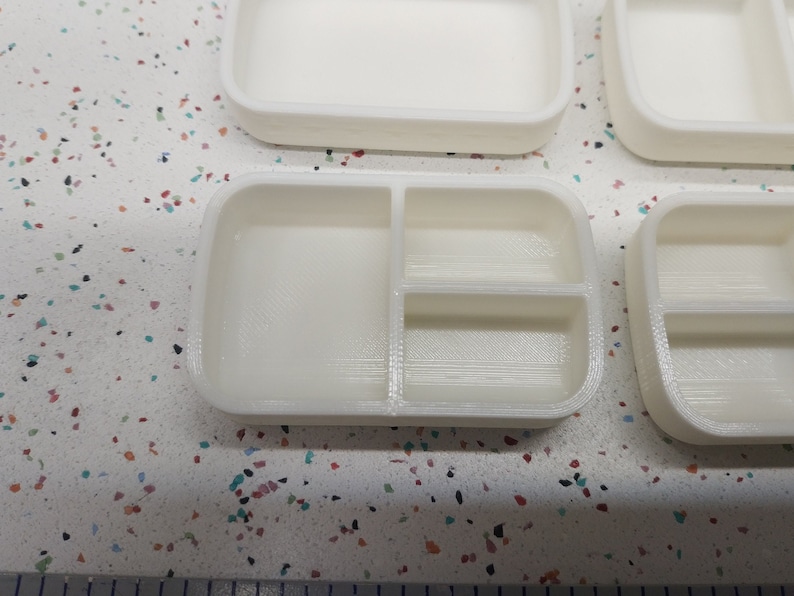 Seven Star SMALLS Altoids Tin Insert Organizer – 1 Slot, 2 Slot, 3 Slot, 4 Slot, 6 Slot - White 3 Slot ALT White