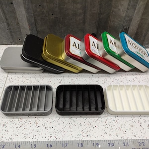 Seven Star Altoids Tin Tray Insert Organizer Pill Medicine Storage Bugout 1 Week Pill Box AM PM w/ 7 slots with Days / Sunday - Saturday
