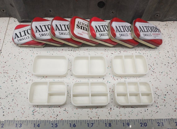 Seven Star Altoids SMALLS Tin Tray Divider Insert Organizer | Etsy