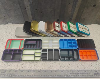 Lot of 10 #7 Seven Star Altoids Tin Tray Insert Organizer