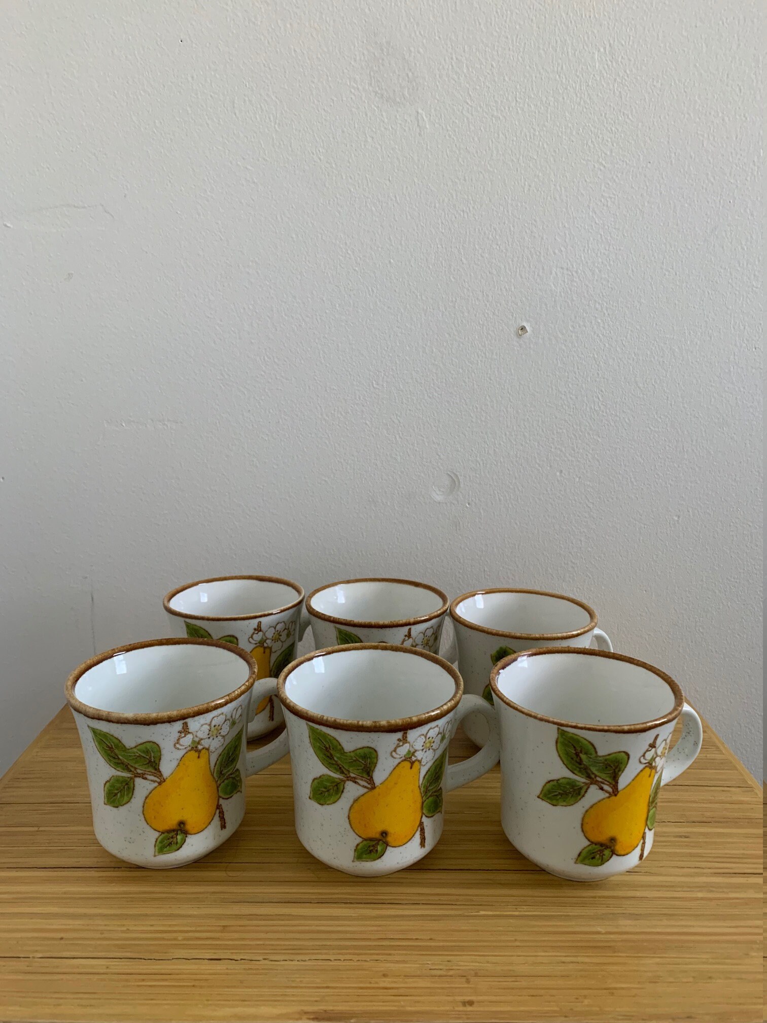 Vintage Coffee Mugs set of Six Mikasa Made in Japan Mikasa Etsy