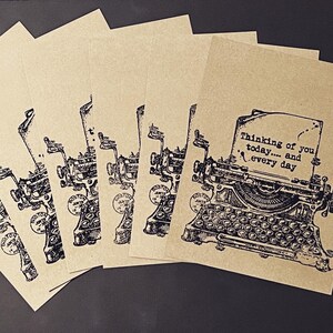 Set da cartolina per macchine da scrivere