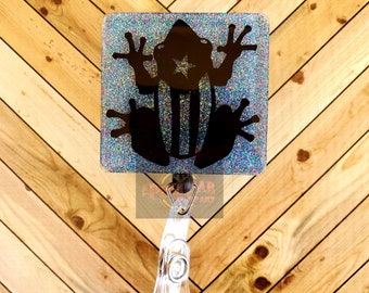 Independence Coqui Glitter Badge Reel: Puerto Rican Pride