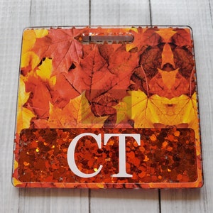 Fall Leaves Badge Buddy, Fall, Halloween(Variety of sizes)