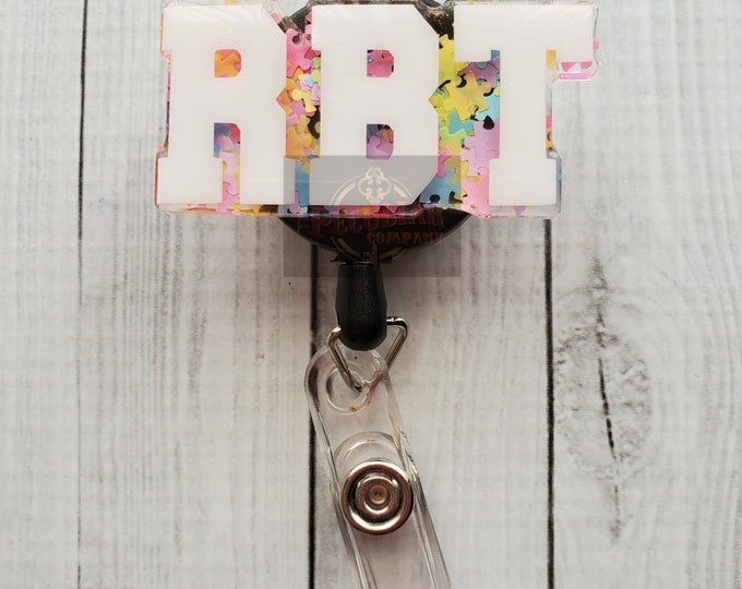 RBT Badge Reel Registered Behavior Technician Badge Reel - Etsy