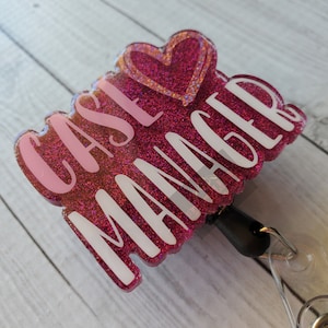 Case Manager Badge Reel