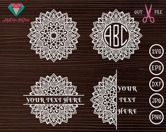 Download Mandala Border Svg Etsy