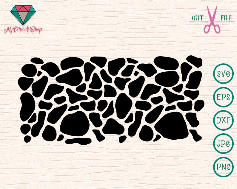 Dalmatian spots svg dalmation dots pattern wallpaper vector | Etsy