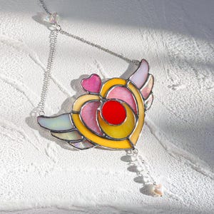 Stained Glass Sailor Moon - Etsy