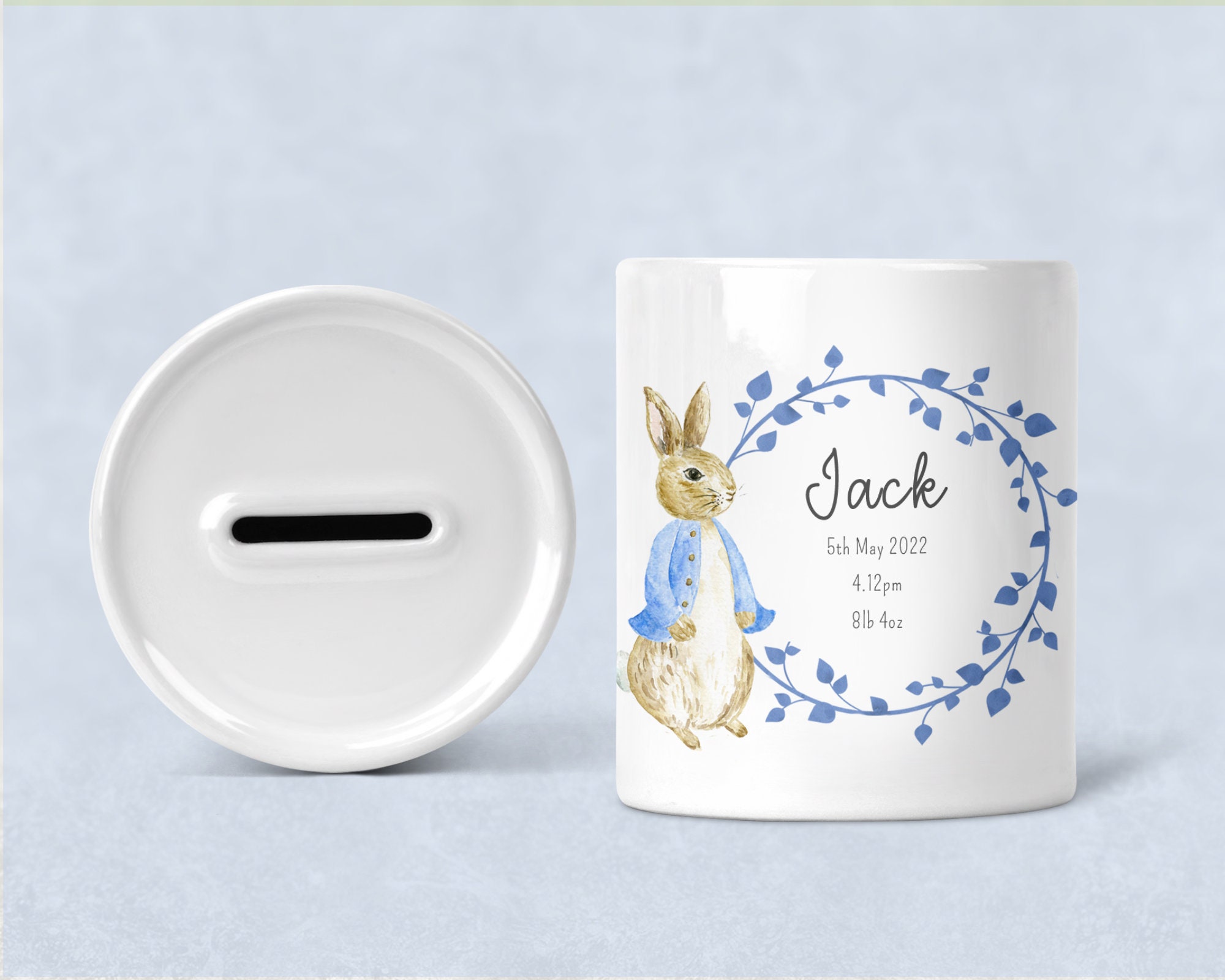 Personalised Money Box Peter Rabbit Money Box Peter Rabbit Etsy UK
