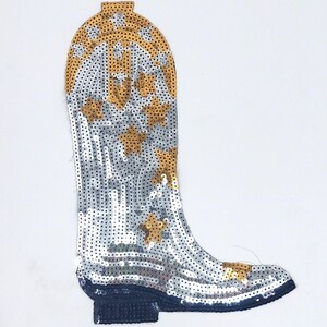 Sequin Cowboy Boot Patches - Ships From USA - Etsy
