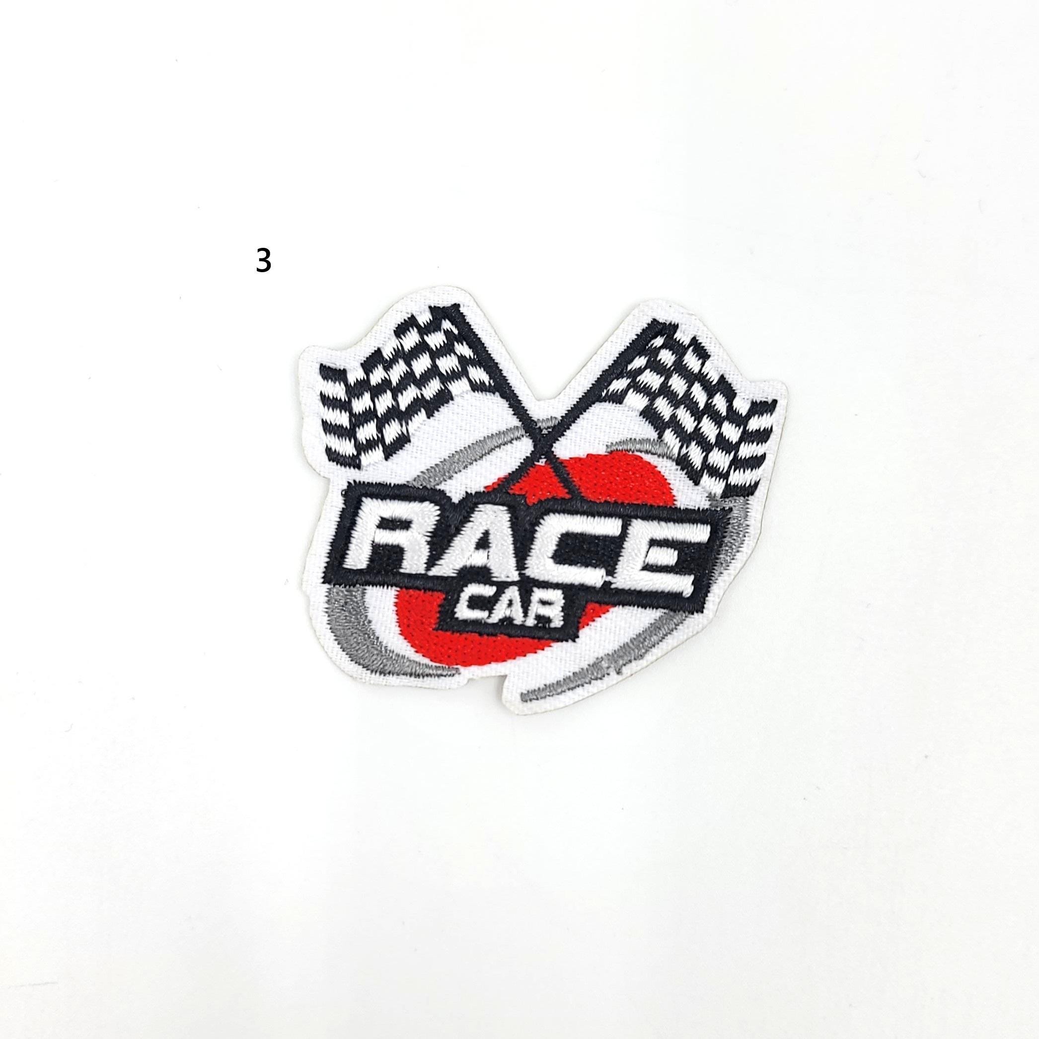 Embroidery Racing Patch Small Embroidery Race Car Logos Patches - Ships From USA - Etsy