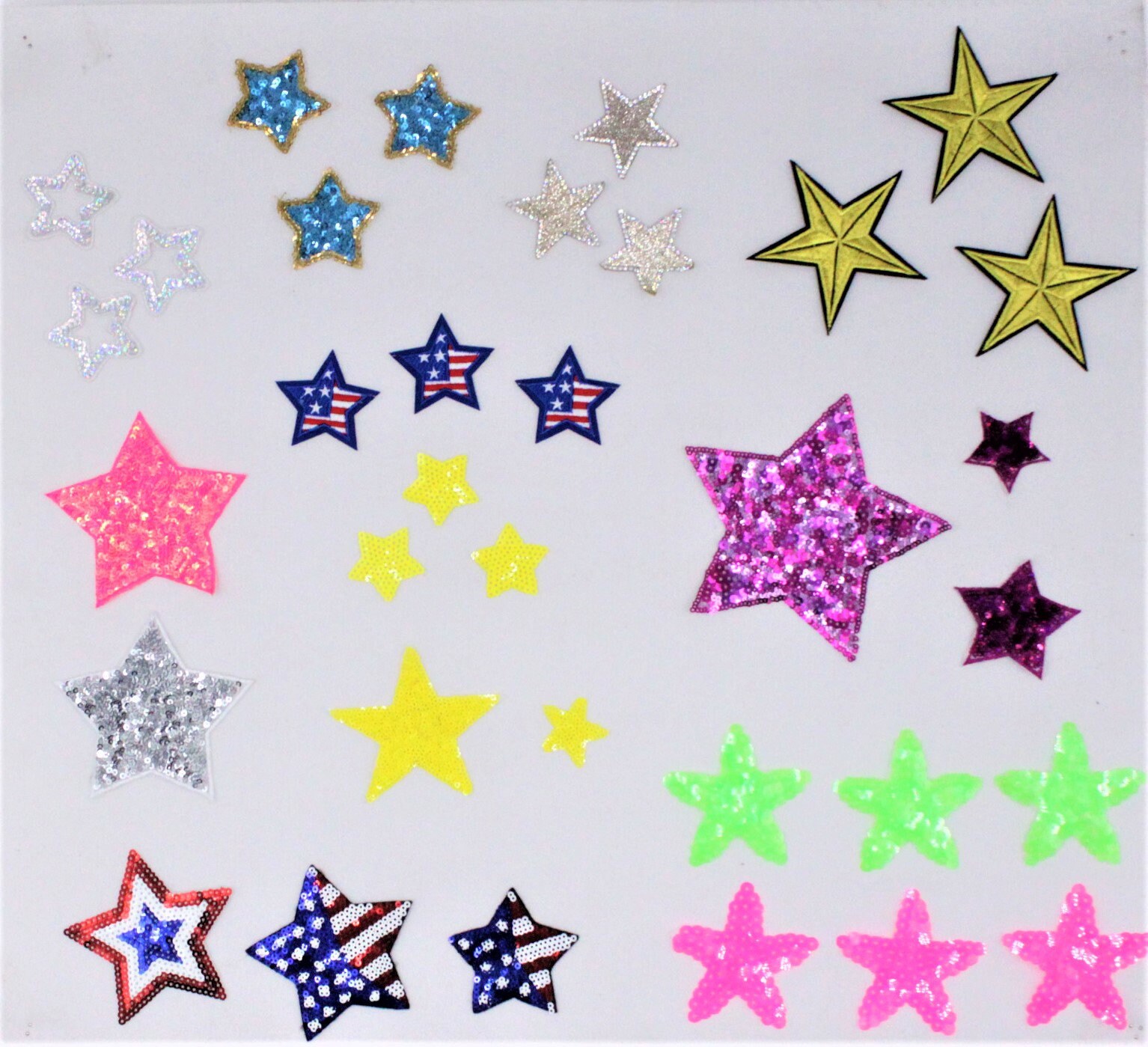 Star Stickers Rhinestone Applique 6cm, 5pcs/lot, Star Rhinestone  Decoration, DIY Garment Accessories Trim Jean Garment Patches 