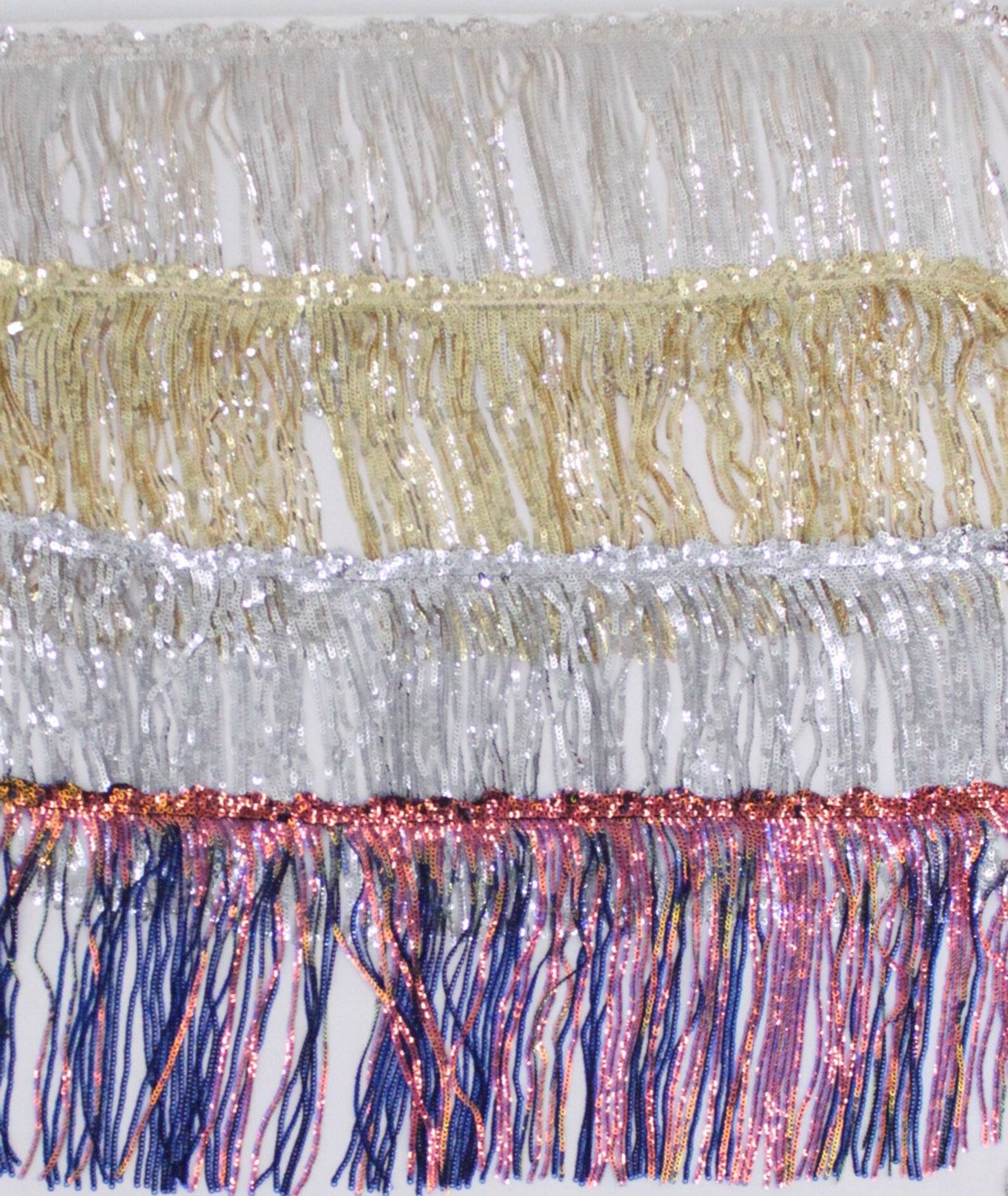 Sequin Fringes Trims Etsy