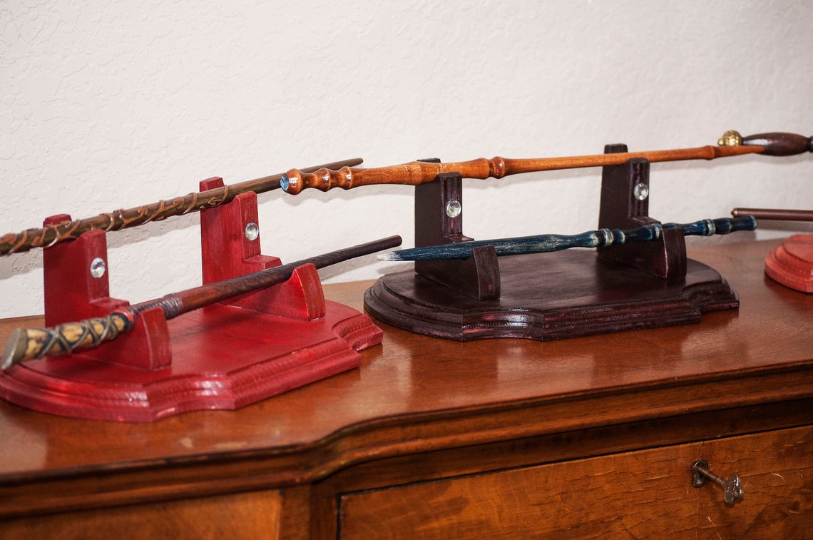Handmade Double Wand Holders Etsy