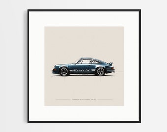 ポルシェ911の進化イラスト - Etsy 日本