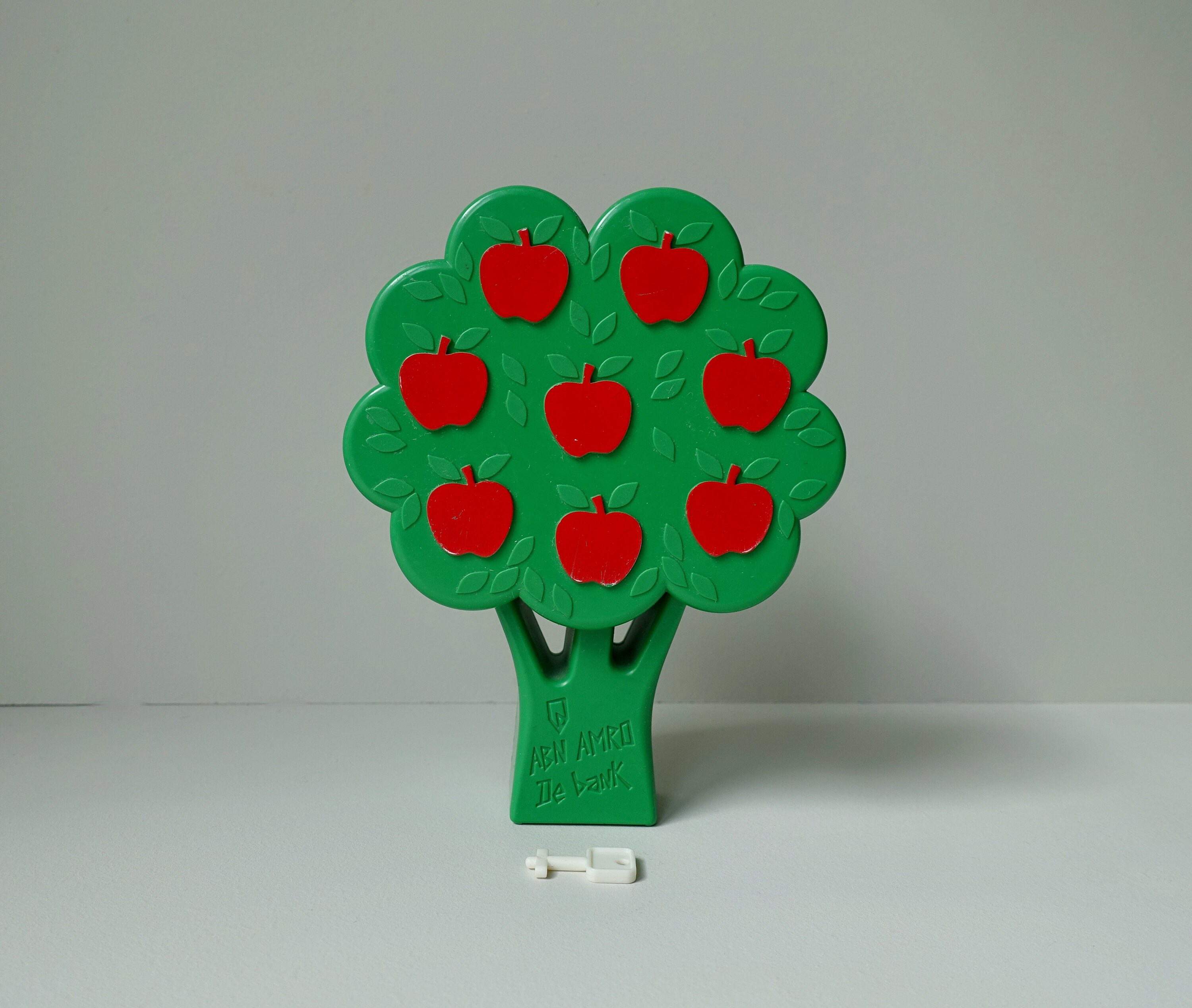 Danish Design Poul Willumsen Apple Tree Green and Red Plastic Piggy Bank  Cash Money Box Coin ABN AMRO Dutch With Key 1990s Mid Century - Etsy