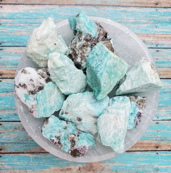 Amazonite Natural Raw Amazonite Crystal Heart Chakra Etsy Amazonite Natural Raw Amazonite Crystal Heart Chakra Etsy
