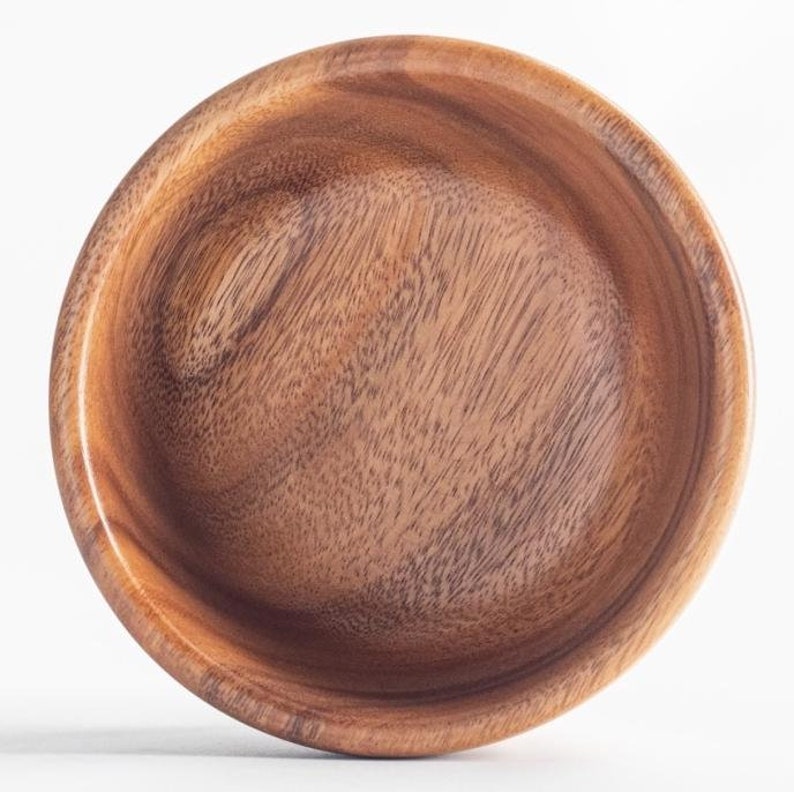 SiamMandalay Acacia Wood Salad Bowl
