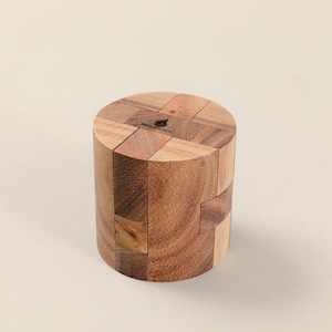 Powder Keg Wooden Puzzle: 3D Brain Teaser STEM Toy