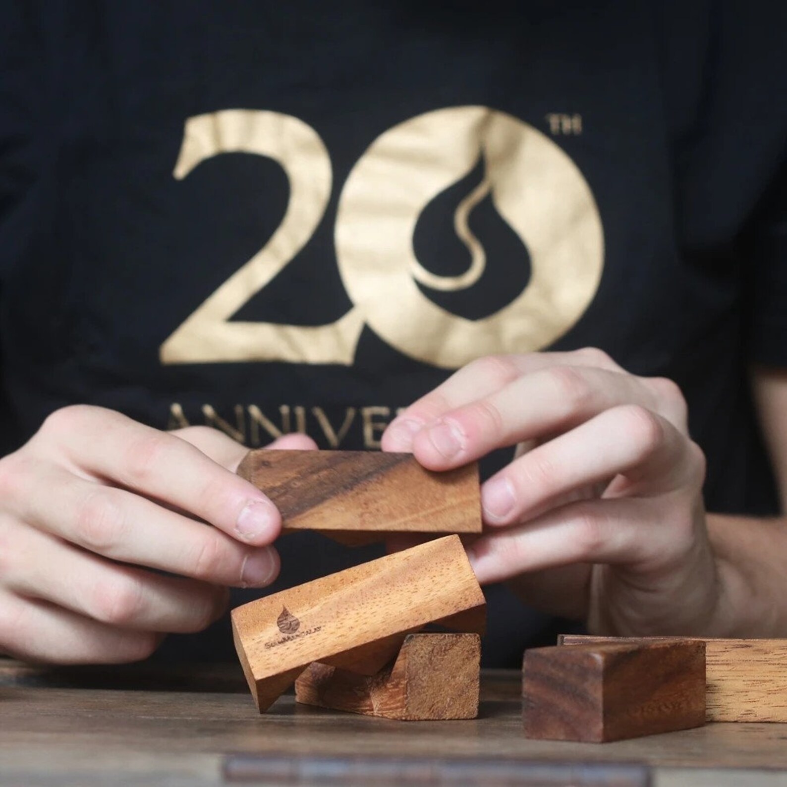 Mini Lumberjack Interlocking Classic Puzzle for Adults Etsy