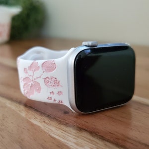 Pyrex Stachelbeere inspiriertes Silikon Uhrenarmband mit Gravur