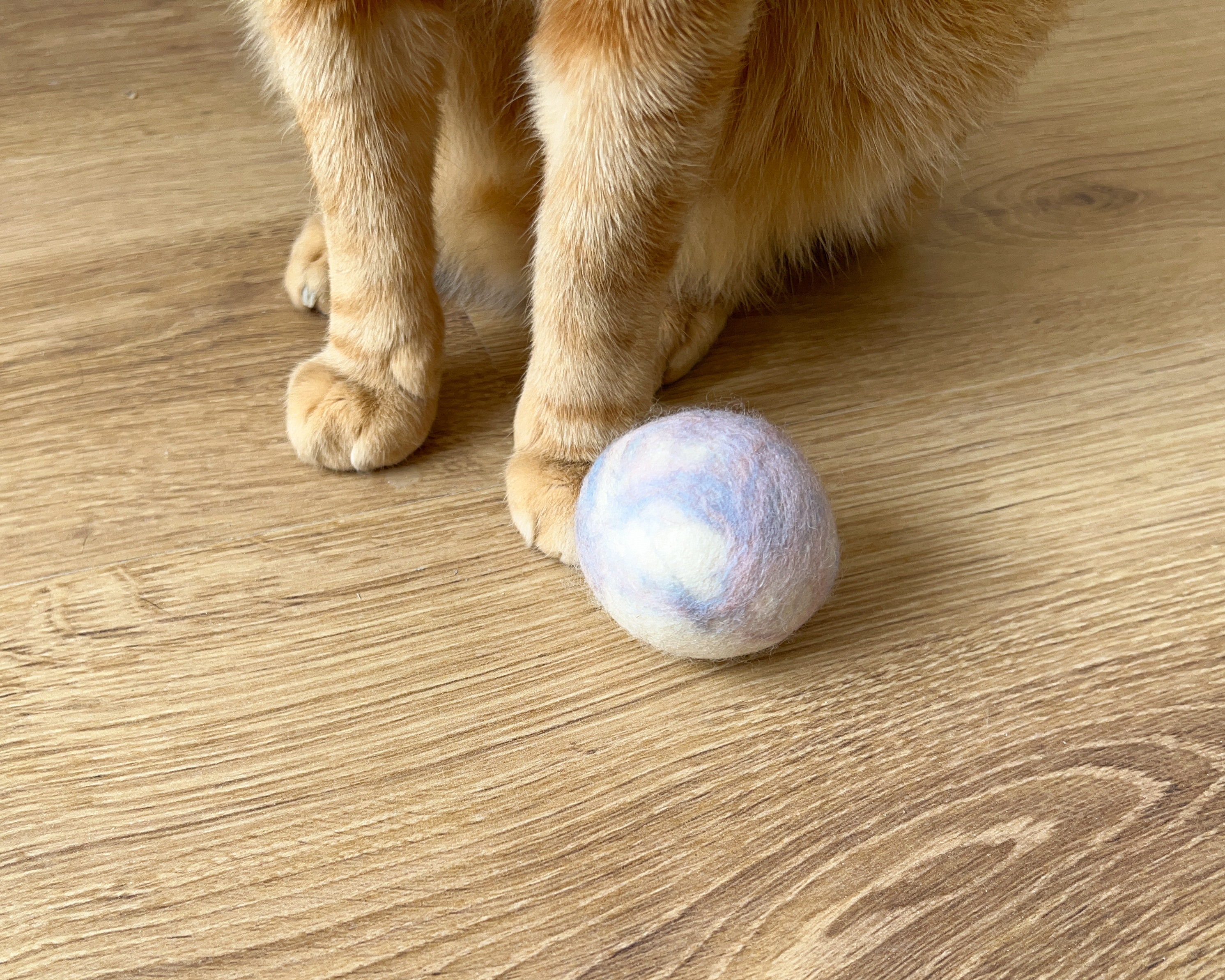 100 Pompons En Feutre Pour Chats – Jeu Coloré Et Stimulant, Lot économique - 7