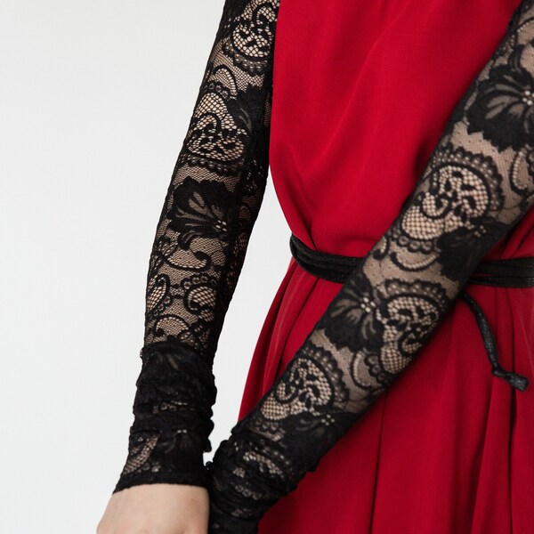 Black Lace Shrug Etsy