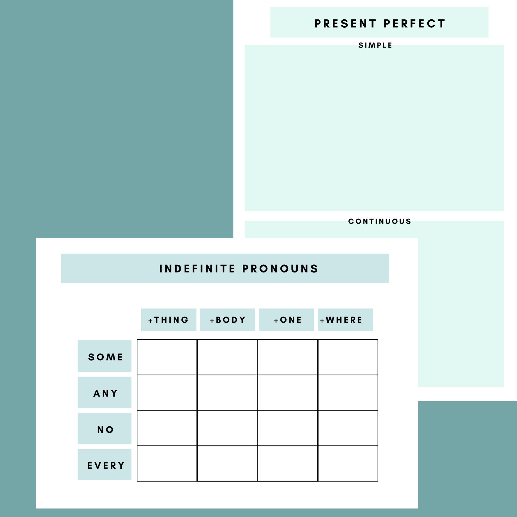 A2 level english grammar topic tracker notes for beginners etsy