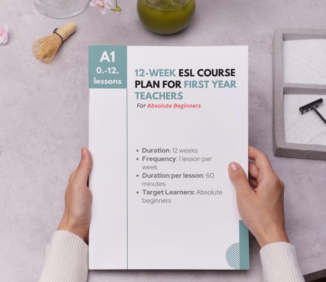 12 Lesson Plans for Absolute Beginners A1 Level ESL Course Plan for