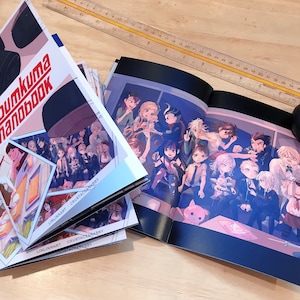 Dangonronpa Non Despair AU Art Zine