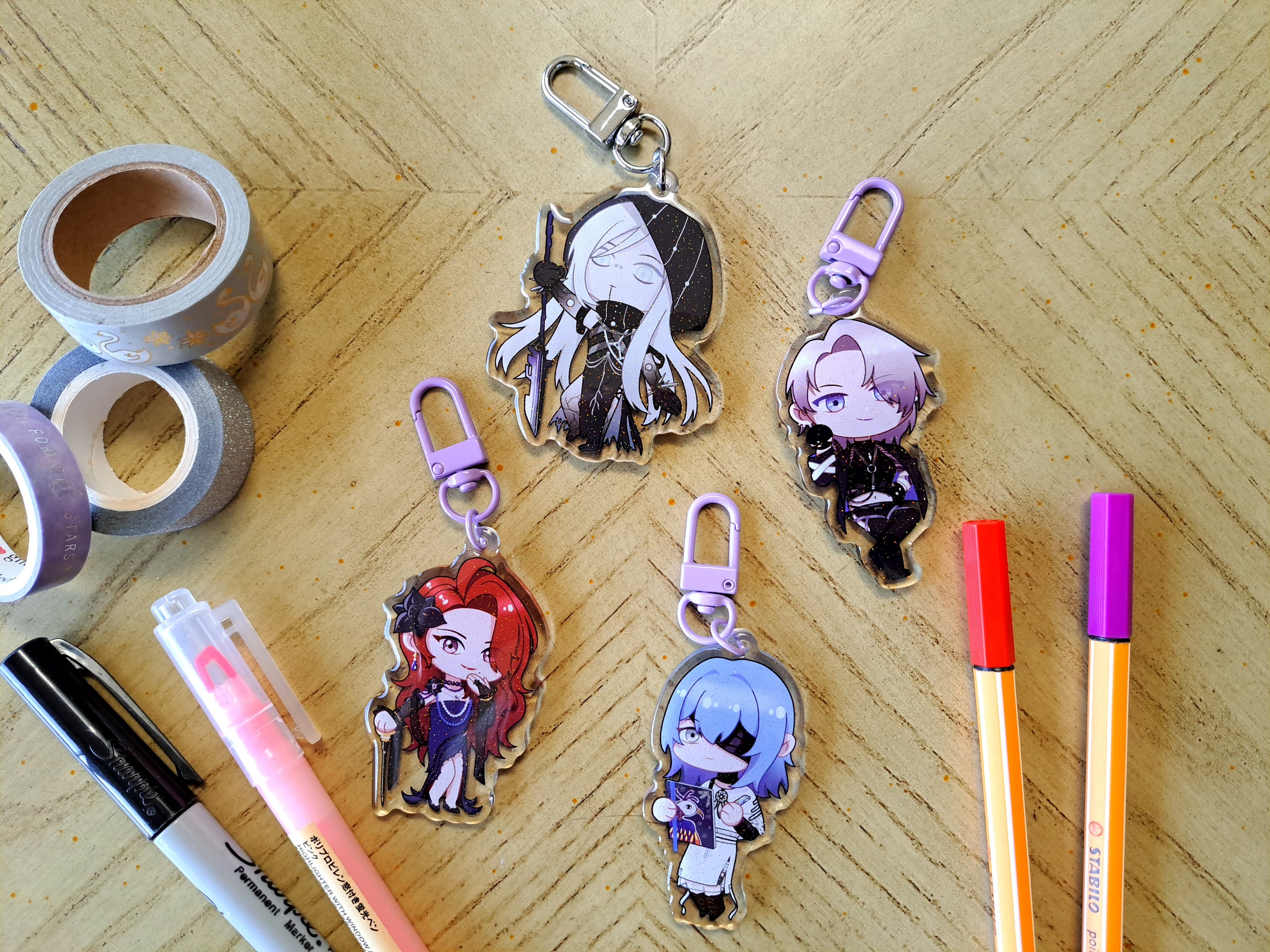 [ FLARE UP ] ★ 2.Ethnic Key Ring Amazon.com: KeyUnity KA02 Titanium Flat Key Rings, 33/25