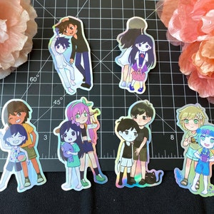 Omori Zeichen 9cm Holographische Aufkleber