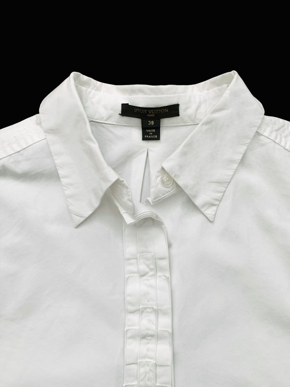 Louis Vuitton White Cotton Shirt