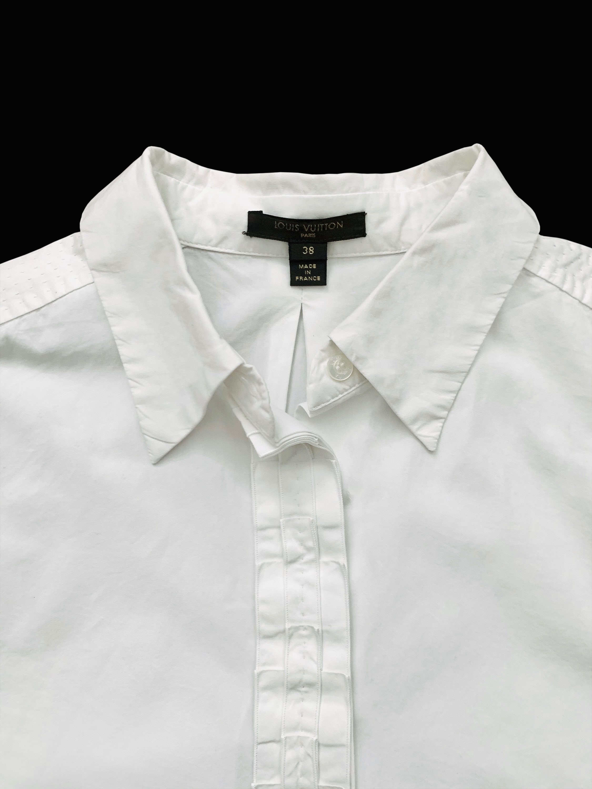 Louis Vuitton camisa de algodón blanco -  México