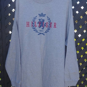 Vintage Tommy Hilfiger Big Crest logo long sleeve
