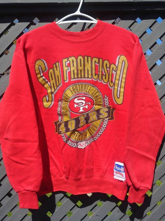vintage 49ers sweater