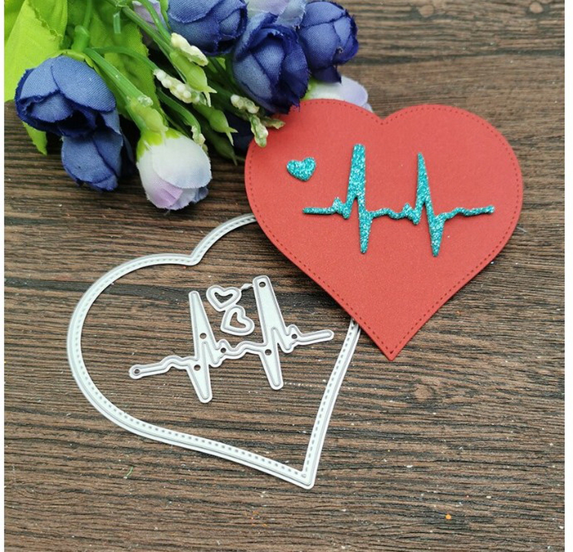 Scrapbooking Die Heart love Metal Cutting Dies for Scrapbooking Cut Die ...