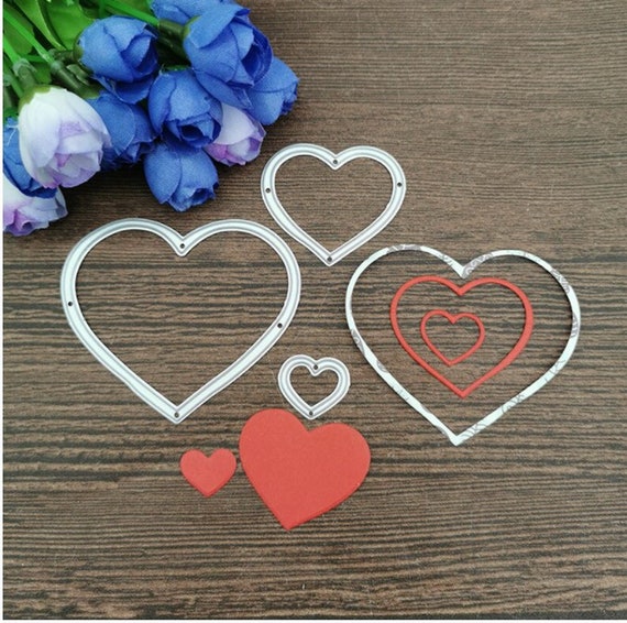 Scrapbooking Die Heart love Metal Cutting Dies for Scrapbooking Cut Die ...