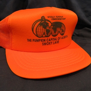 Farming Vintage Hats - Fullback - One size fits all - Pumpkin - Smoky Lake - Classic - Orange - Black - White