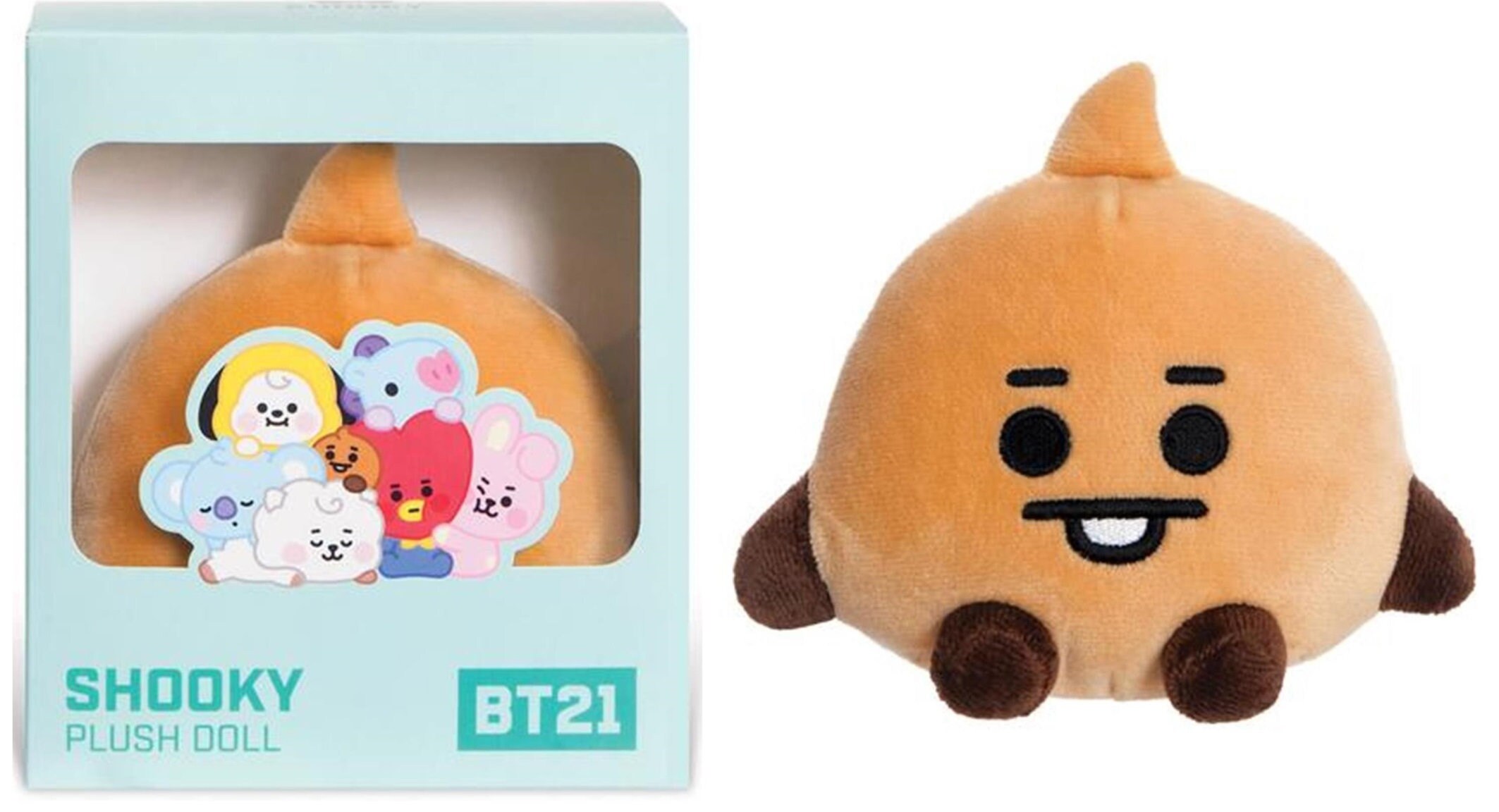 bt21 face plush