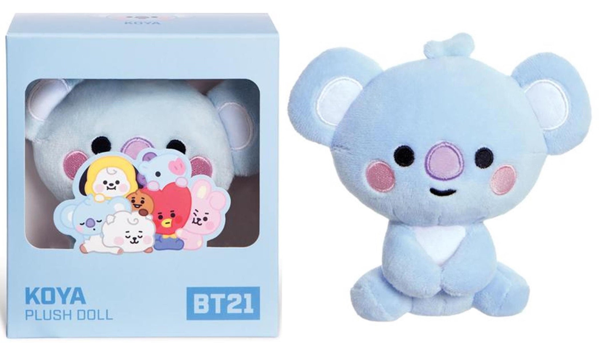bt21 face plush