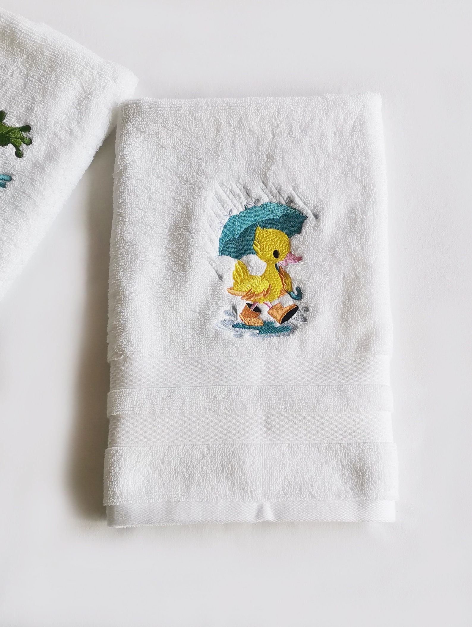 Personalised Embroidery Hand Kids Towels/ 100 Soft Cotton Etsy