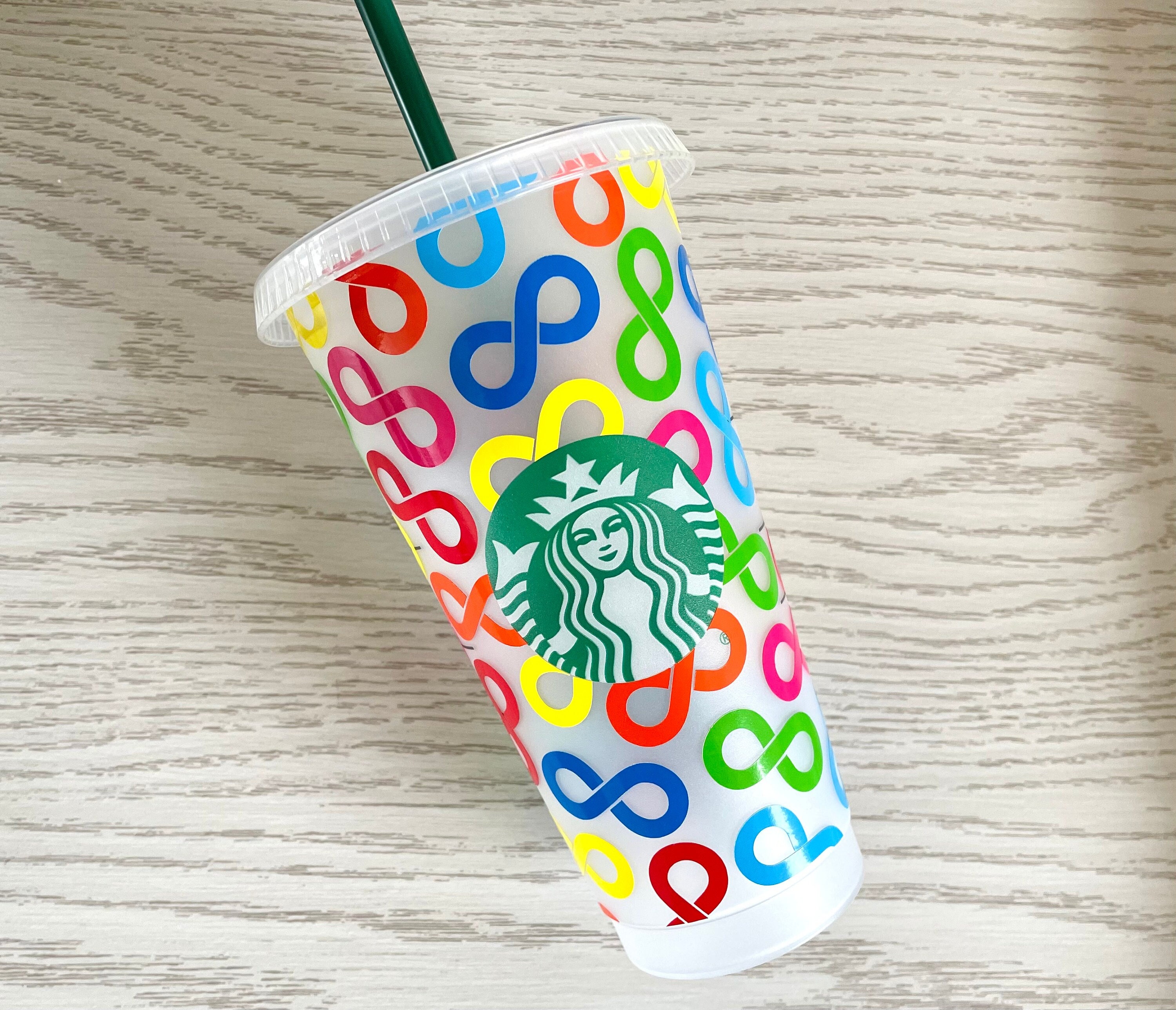 Starbucks Snow Globe Austin Awareness Cups Autism Awareness – Kelly the  Craft Nerd