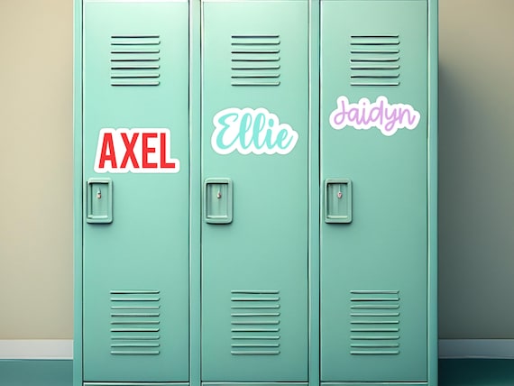Personalized Magnet for Locker, Name Magnet for Fridge, Refrigerator Magnet, Locker Magnet, Custom Magnet for Kids, Magnetic Locker Decor
