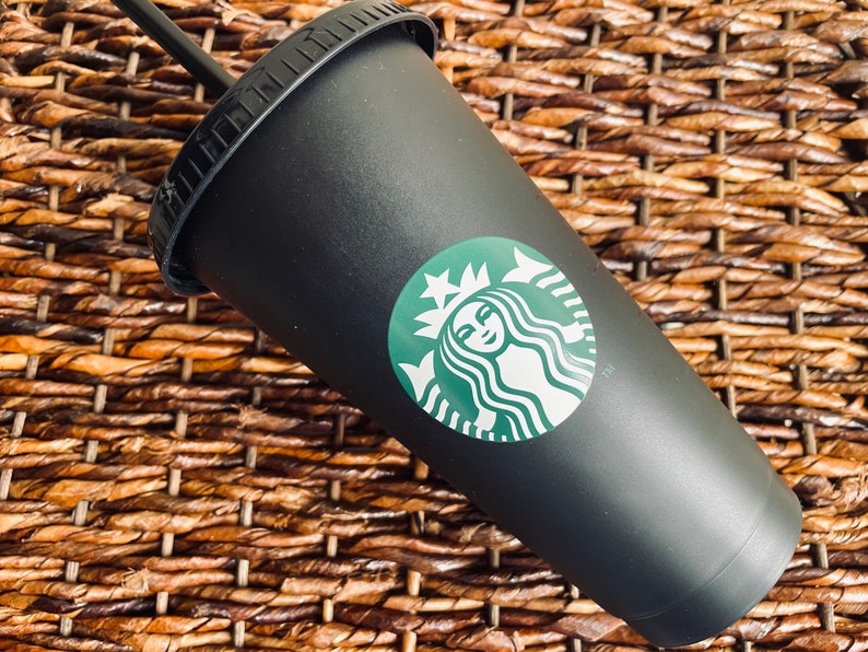 Matte Black Starbucks Cups Bulk Bulk Starbucks Cups Black Etsy